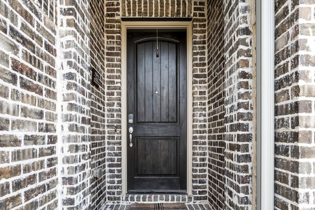 1020 Highpoint Way, Roanoke, TX 76262 - view of exterior entry featuring brick siding