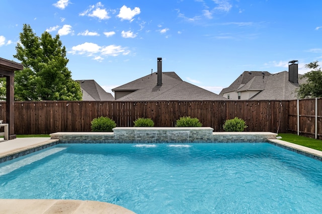 1020 Highpoint Way, Roanoke, TX 76262 - view of pool featuring a fenced backyard