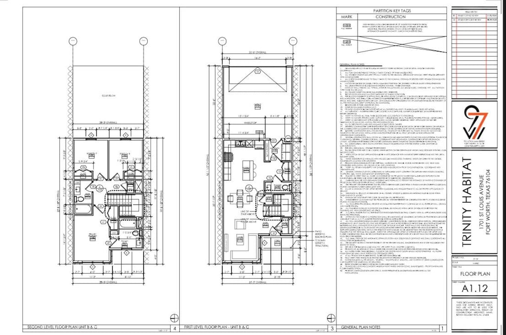 1703 St Louis Ave, Fort Worth, TX 76110 - floor plan / room layout