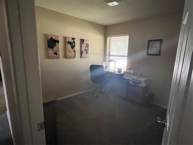 609 S 3rd St, Sanger, TX 76266 - carpeted office featuring baseboards