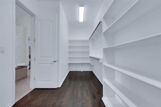1070 Great Meadow Dr, Allen, TX 75013 - spacious closet featuring wood finished floors