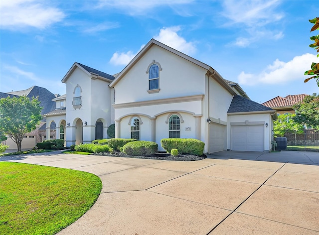 1070 Great Meadow Dr, Allen, TX 75013 - view of front of property featuring concrete driveway, stucco siding, and an attached garage