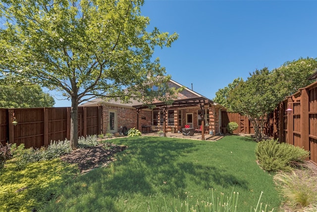 1522 Farm Dl, Allen, TX 75002 - view of yard featuring a patio