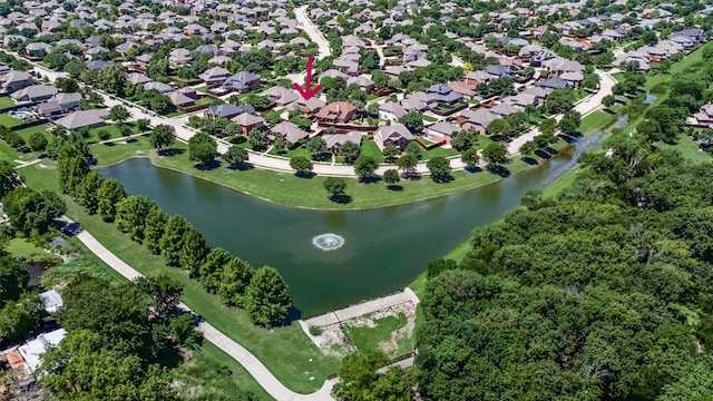 1522 Farm Dl, Allen, TX 75002 - aerial overview of property's location featuring a large body of water