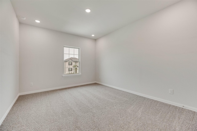 3229 Loftwood Ln, Anna, TX 75409 - carpeted empty room with recessed lighting and baseboards