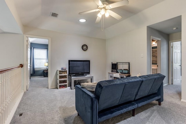431 Lakefield Dr, Murphy, TX 75094 - carpeted living room featuring ceiling fan and baseboards