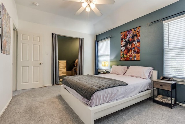 431 Lakefield Dr, Murphy, TX 75094 - bedroom with carpet floors and a ceiling fan