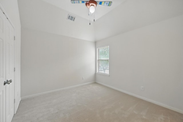 3816 Appleton Ln, Flower Mound, TX 75022 - carpeted spare room with a ceiling fan and a towering ceiling