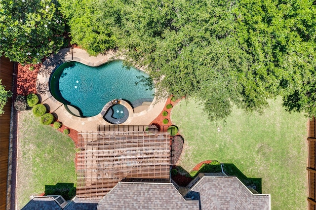 8017 Stonehill Dr, Plano, TX 75025 - aerial view