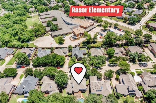 8017 Stonehill Dr, Plano, TX 75025 - aerial view of residential area