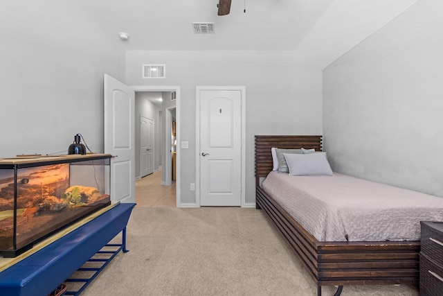 952 Sweeping Butte Dr, Fort Worth, TX 76052 - bedroom with carpet floors, a ceiling fan, and baseboards