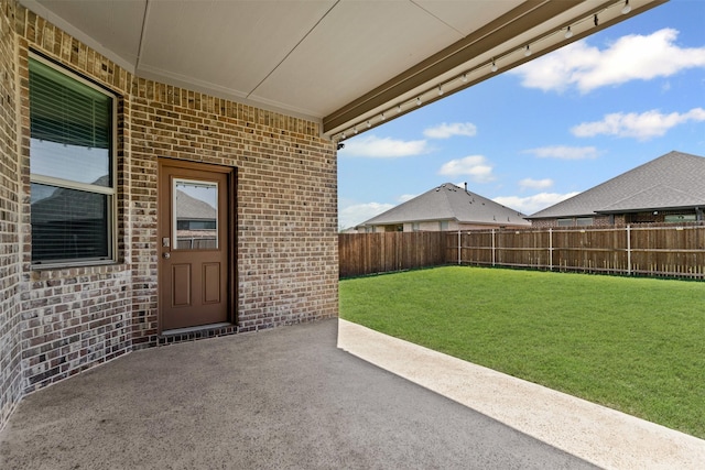 3640 Twin Pines Dr, Grand Prairie, TX 76065 - view of yard with a patio area