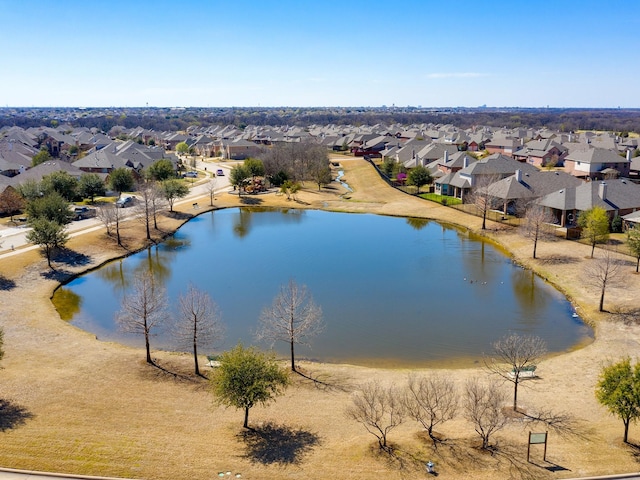 3409 Melrose Ct, Wylie, TX 75098 - aerial view of residential area with a nearby body of water