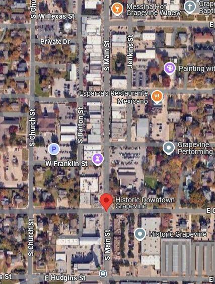 1224 S Pine St, Grapevine, TX 76051 - map of property location