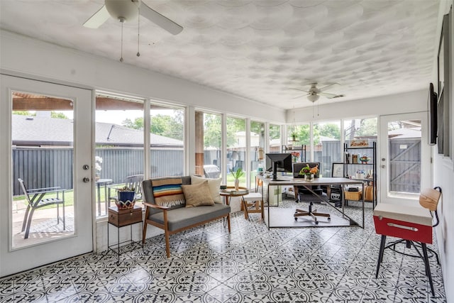 10542 Vinemont St, Dallas, TX 75218 - view of sunroom