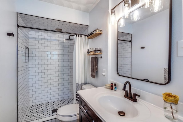 10542 Vinemont St, Dallas, TX 75218 - full bath with a shower stall, vanity, and toilet