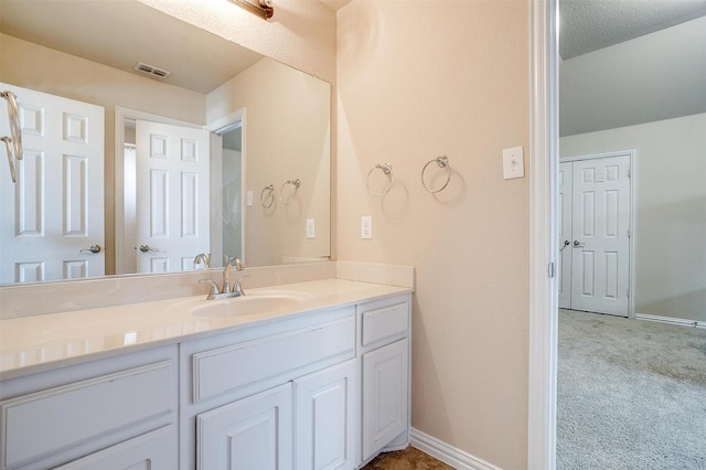 9836 Amaranth Dr, Fort Worth, TX 76177 - bathroom featuring vanity and baseboards