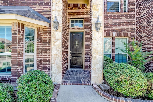 9836 Amaranth Dr, Fort Worth, TX 76177 - entrance to property with brick siding