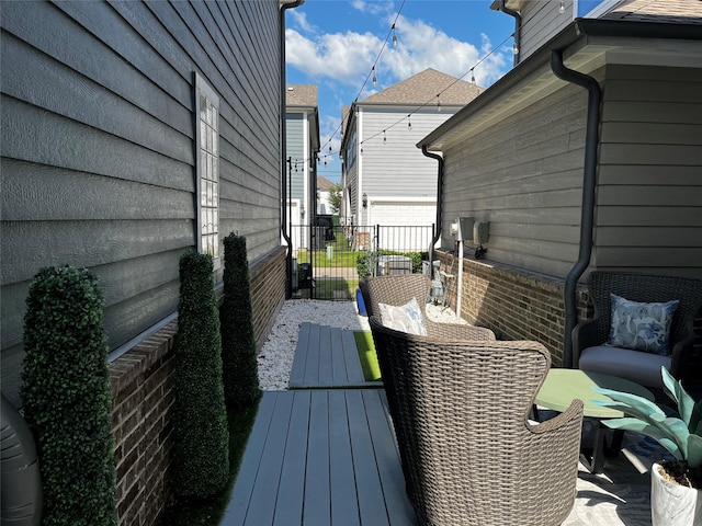 809 Cameron Ct, Coppell, TX 75019 - view of wooden terrace