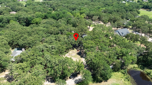 9613 County Road 4091, Scurry, TX 75158 - aerial overview of property's location featuring a forest