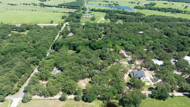9613 County Road 4091, Scurry, TX 75158 - aerial view of sparsely populated area