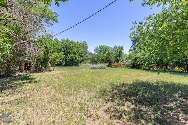 2757 Old Anson Rd, Abilene, TX 79603 - view of yard