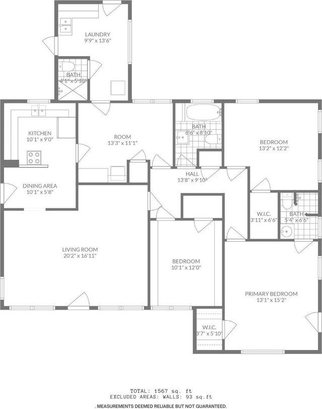 2757 Old Anson Rd, Abilene, TX 79603 - home floor plan