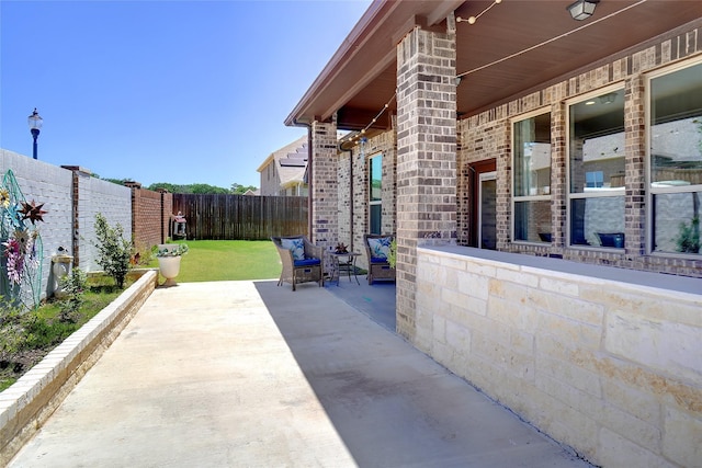 444 Oliver Ct, Argyle, TX 76226 - view of patio