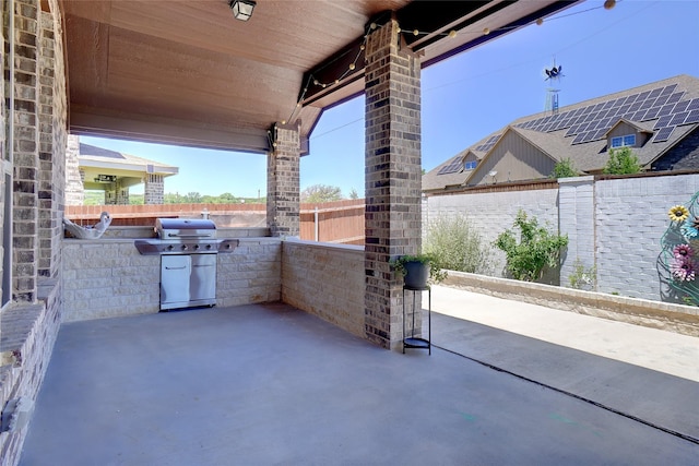 444 Oliver Ct, Argyle, TX 76226 - fenced backyard with a patio