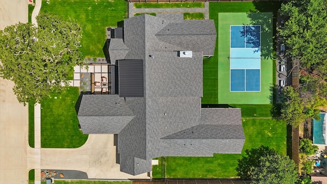 5913 Preston Way, Colleyville, TX 76034 - aerial view of property and surrounding area