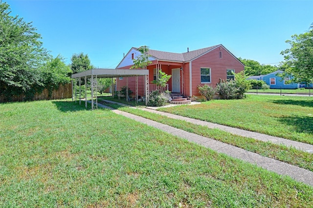 1705 Savoy St, Dallas, TX 75224 - ranch-style home with a carport