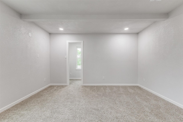 3321 NW 31st St, Fort Worth, TX 76106 - carpeted spare room featuring recessed lighting and baseboards