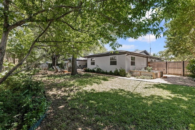 4304 Warnock Ct, Fort Worth, TX 76109 - back of property with a garden