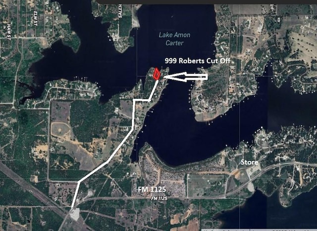 999 Roberts Cut Off Rd, Bowie, TX 76230 - map of property location