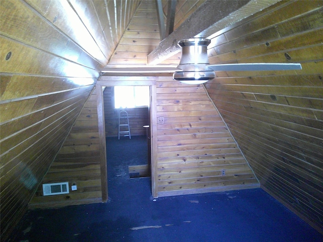 999 Roberts Cut Off Rd, Bowie, TX 76230 - additional living space with wooden walls