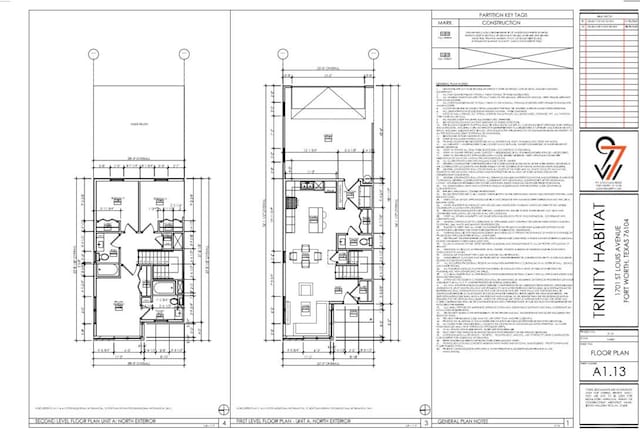 1723 St Louis Ave Unit 101, Fort Worth, TX 76110 - property floor plan