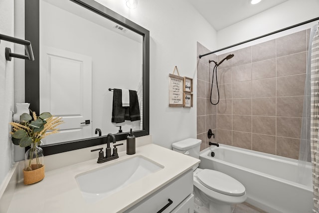 1224 Caprock Dr, Forney, TX 75126 - bathroom featuring vanity and shower / tub combo