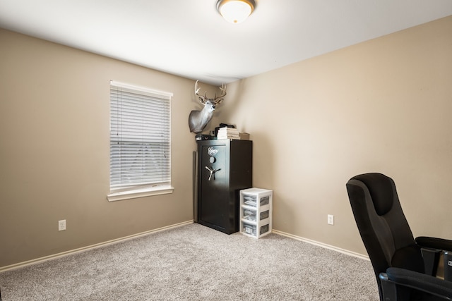 105 Mission Crest Cir, Lindale, TX 75771 - office area featuring carpet and baseboards