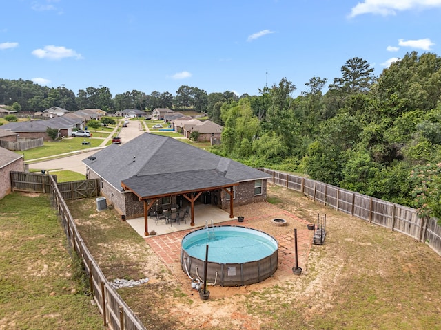 105 Mission Crest Cir, Lindale, TX 75771 - view of swimming pool featuring a patio area
