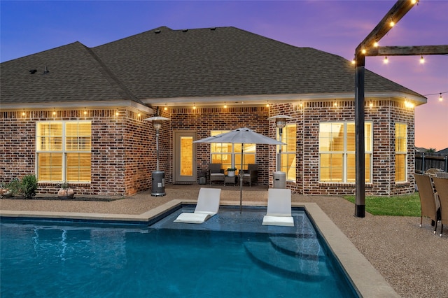 386 Cavitt Ct, Robinson, TX 76706 - swimming pool featuring a patio
