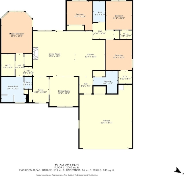 386 Cavitt Ct, Robinson, TX 76706 - home floor plan