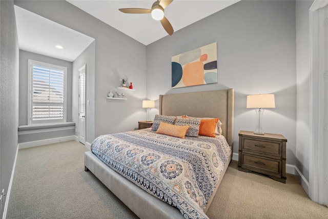 6286 Brentway Rd, Frisco, TX 75034 - carpeted bedroom with baseboards and a ceiling fan