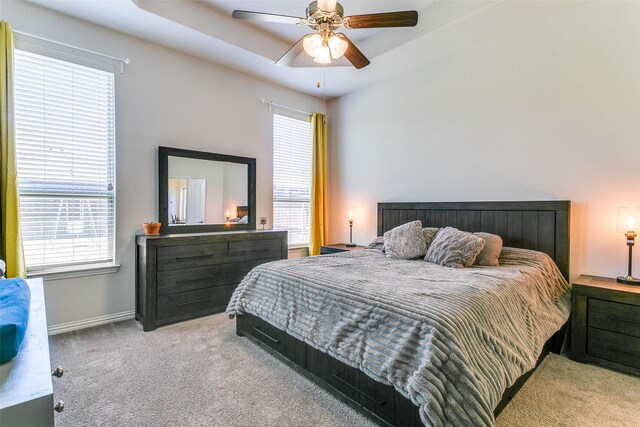 4012 Gennaker Dr, Denton, TX 76210 - bedroom with carpet flooring and ceiling fan