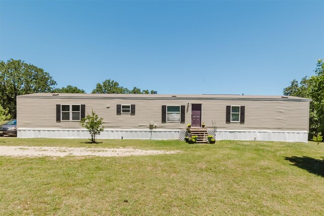 239 County Road 3586, Paradise, TX 76073 - manufactured / mobile home with a front lawn