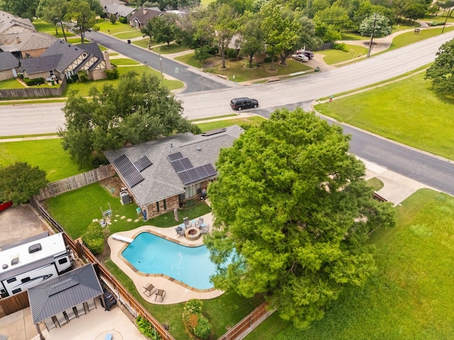 1720 Norwood Dr, Hurst, TX 76054 - view of subject property with a pool area
