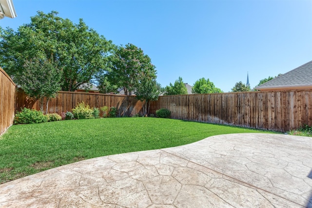 4109 Barnsley Dr, Plano, TX 75093 - view of yard featuring a patio