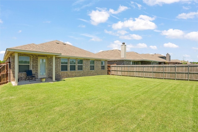 4204 Cordata Dr, Melissa, TX 75454 - back of property featuring brick siding and roof with shingles