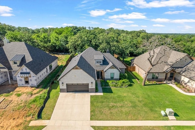 184 Lakeview Cir, Pilot Point, TX 76258 - view of subject property with a forest