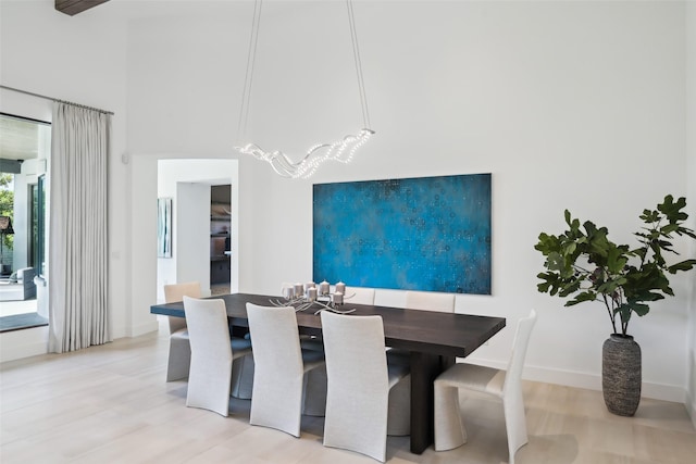 315 Oxford Pl, Coppell, TX 75019 - dining space featuring wood finished floors and baseboards