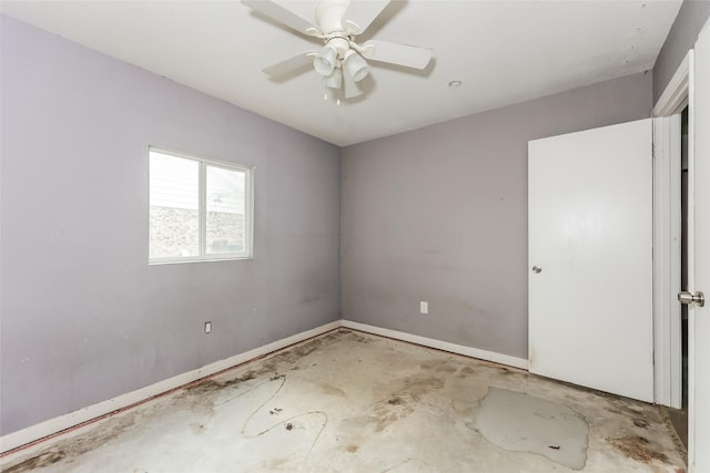 245 Straw Rd, Saginaw, TX 76179 - unfurnished room featuring a ceiling fan and baseboards